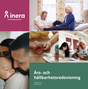 Bild på Ineras års- och hållbarhetsredovisning